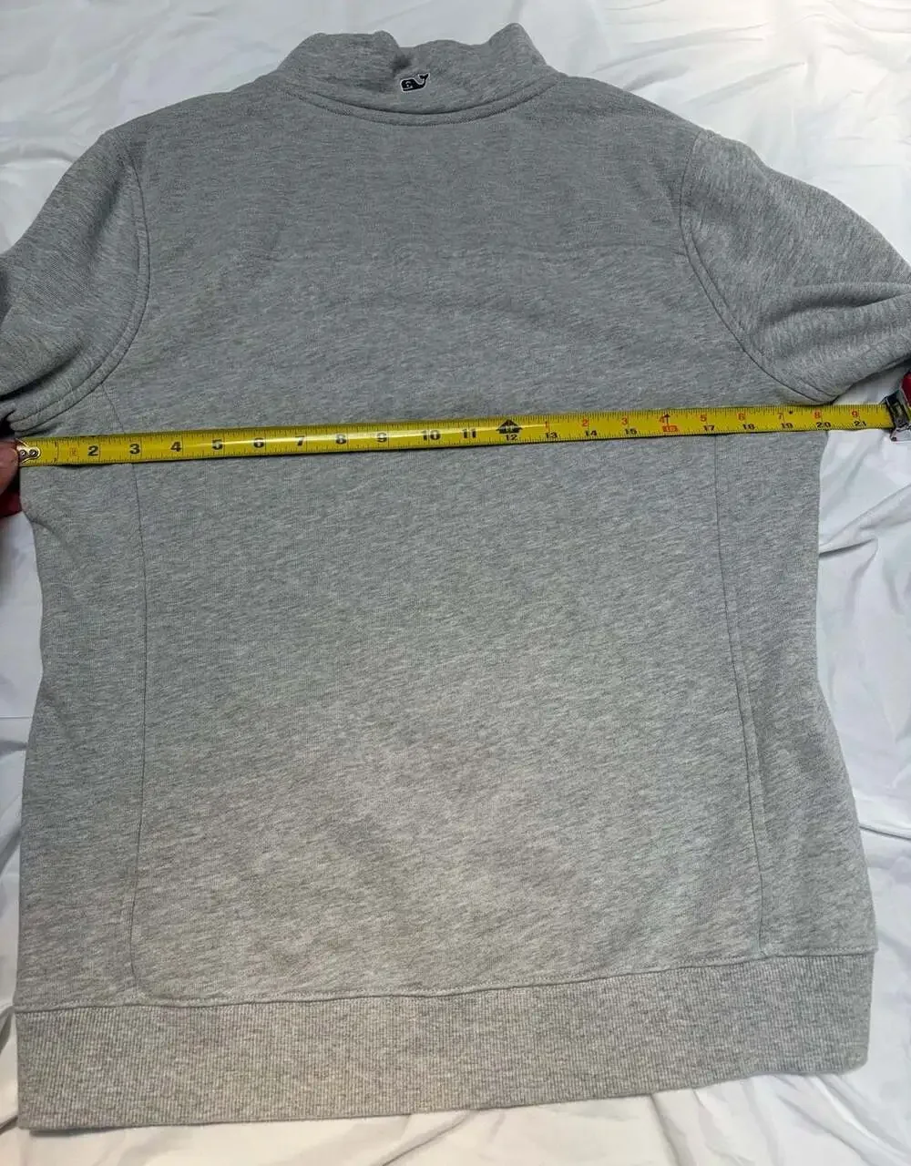 Vineyard Vines Atlanta United FC Heather Gray Quarter-Zip Pullover size Medium